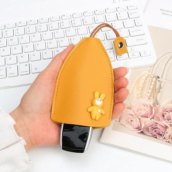 Cute Cartoon Pull-out Key Case | Anti-Scratch Key Pouch | Kawaii Key Bag for Women Gift