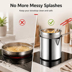Stainless Steel Deep Fryer with Filter Rack