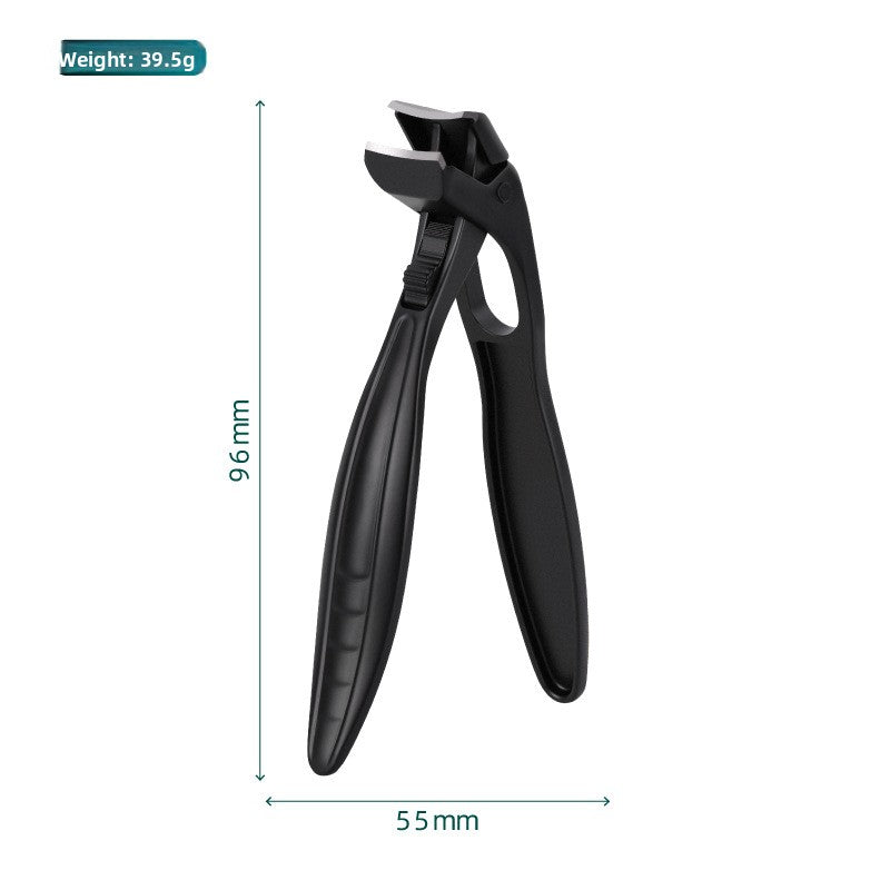 Stainless Steel Nail Clippers with Large Opening