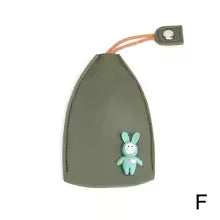 Cute Cartoon Pull-out Key Case | Anti-Scratch Key Pouch | Kawaii Key Bag for Women Gift