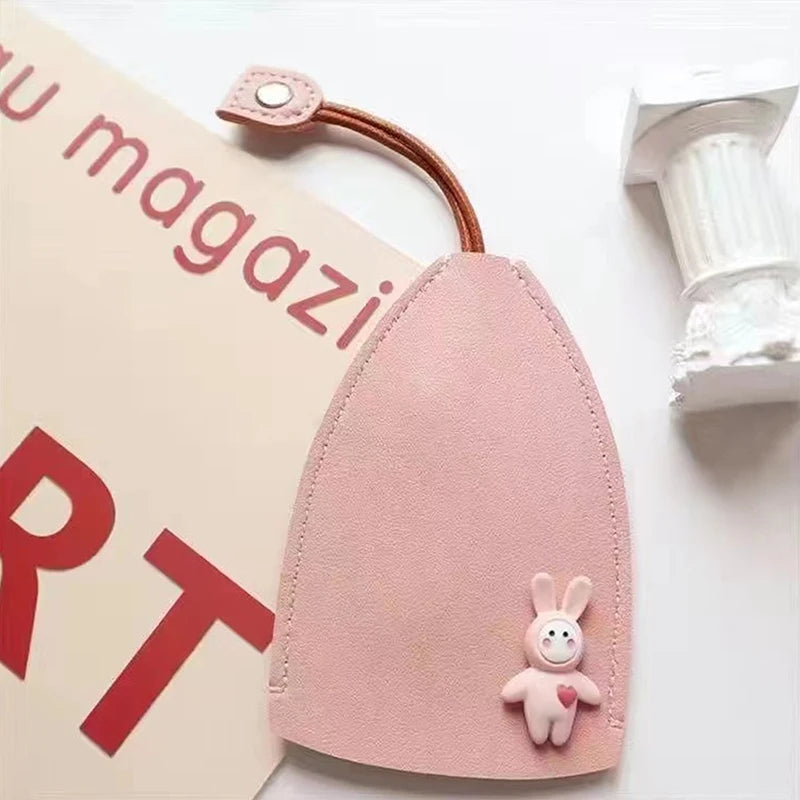 Cute Cartoon Pull-out Key Case | Anti-Scratch Key Pouch | Kawaii Key Bag for Women Gift