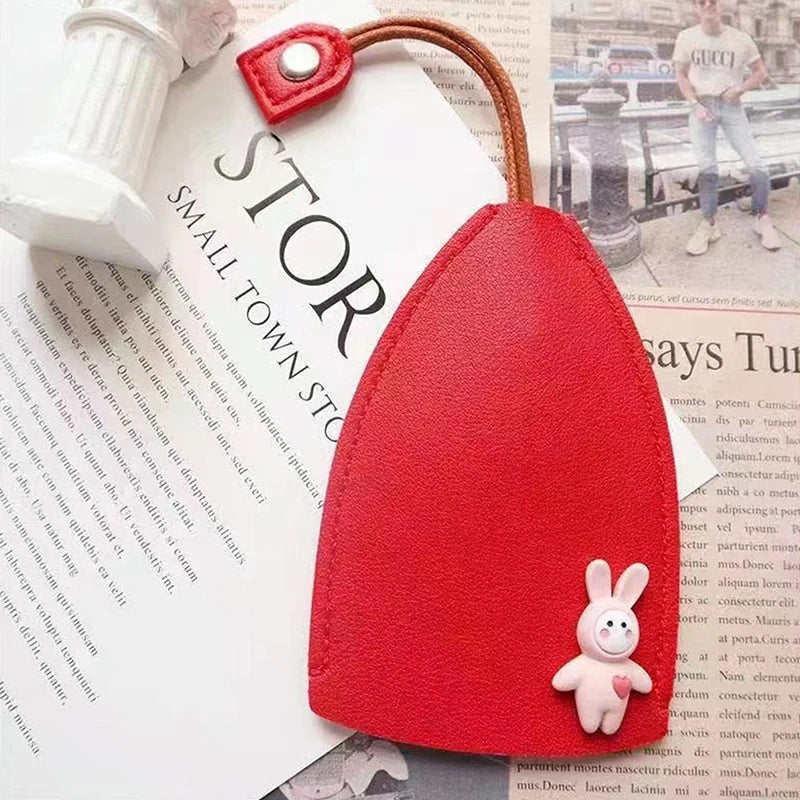 Cute Cartoon Pull-out Key Case | Anti-Scratch Key Pouch | Kawaii Key Bag for Women Gift